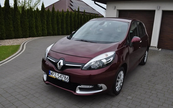 Renault Scenic cena 37900 przebieg: 100000, rok produkcji 2014 z Przasnysz małe 92